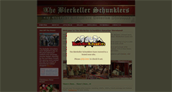 Desktop Screenshot of bierkellerschunklers.co.uk