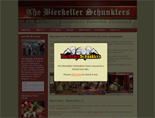 Tablet Screenshot of bierkellerschunklers.co.uk